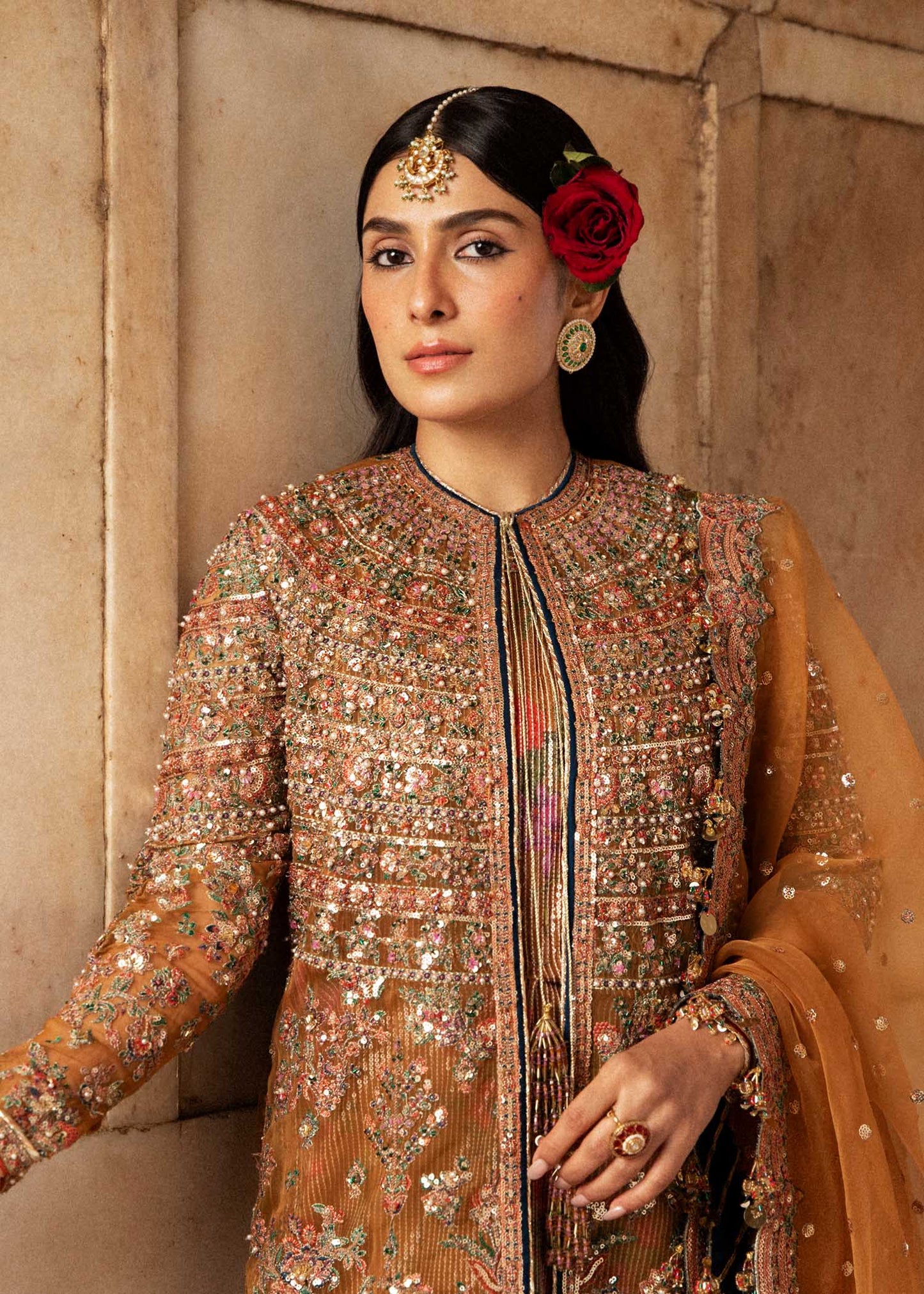 Hussain Rehar | Festive Wear Embellished Churidar