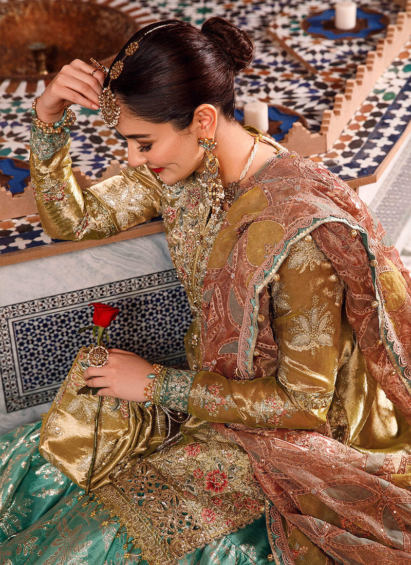 Maria B | Luxury Formals Embroidered Gharara