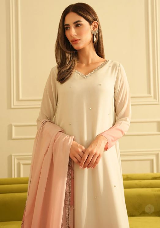 Nimmi | Gradient Silk Embellished Dress
