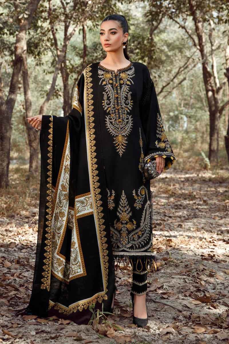 Maria B | M.Print Linen Embroidered