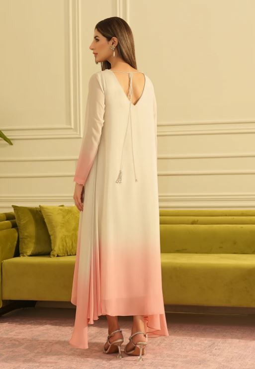 Nimmi | Gradient Silk Embellished Dress