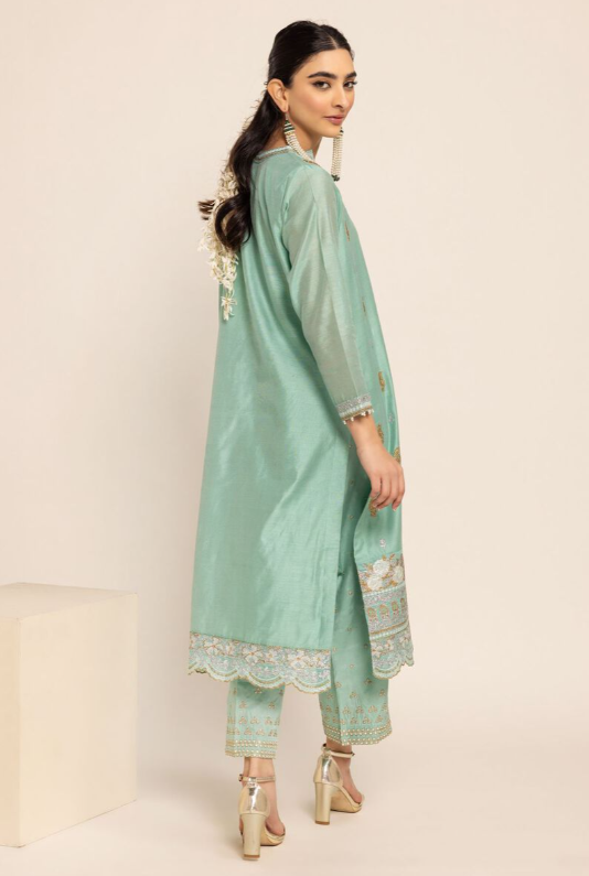1 Piece | Embroidered Cotton Kurta