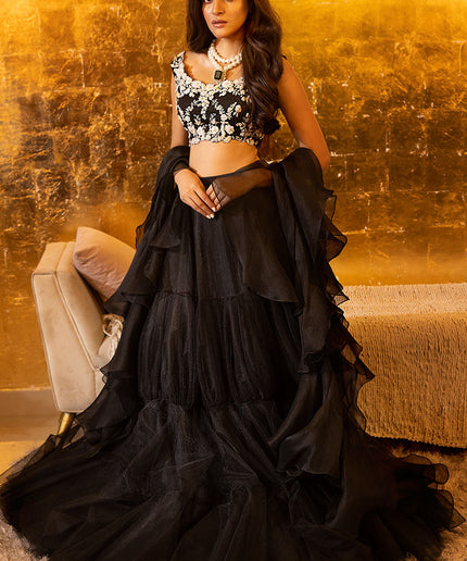 Zainab Salman | Wedding Wear Embellished Lehenga Choli