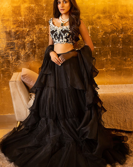 Zainab Salman | Wedding Wear Embellished Lehenga Choli