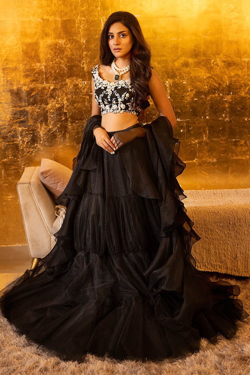 Zainab Salman | Wedding Wear Embellished Lehenga Choli