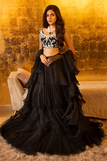 Zainab Salman | Wedding Wear Embellished Lehenga Choli