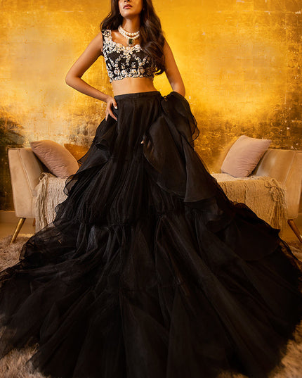 Zainab Salman | Wedding Wear Embellished Lehenga Choli