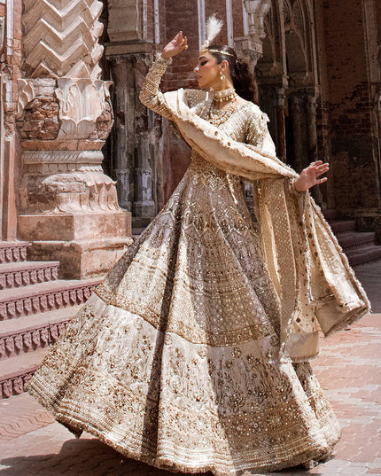 Mohsin Naveed Ranjha | Zarlish Wedding Wear Maxi Dress