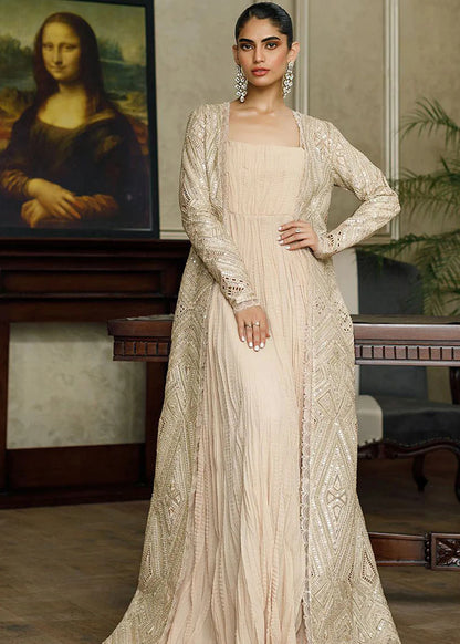 Karma | Embroidered Jacket with Maxi