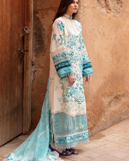 Maryam | Summer Lawn Embroidered Dress