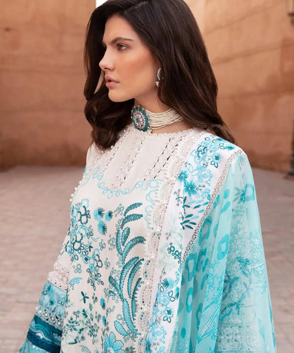 Maryam | Summer Lawn Embroidered Dress