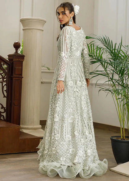 Marlene | Floral Embroidered Angrakha Gown