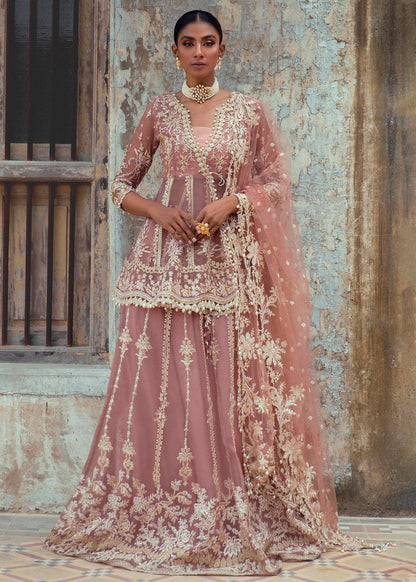 Sana Safinaz | Festive Wear Organza Embellished Lehenga