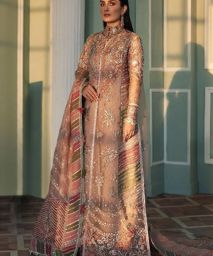 ÉLAN - Mehr | Organza Embellished & Embroidered Dress