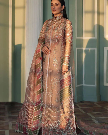 ÉLAN - Mehr | Organza Embellished & Embroidered Dress