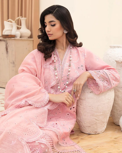 Peony | Lawn Embroidered Dress