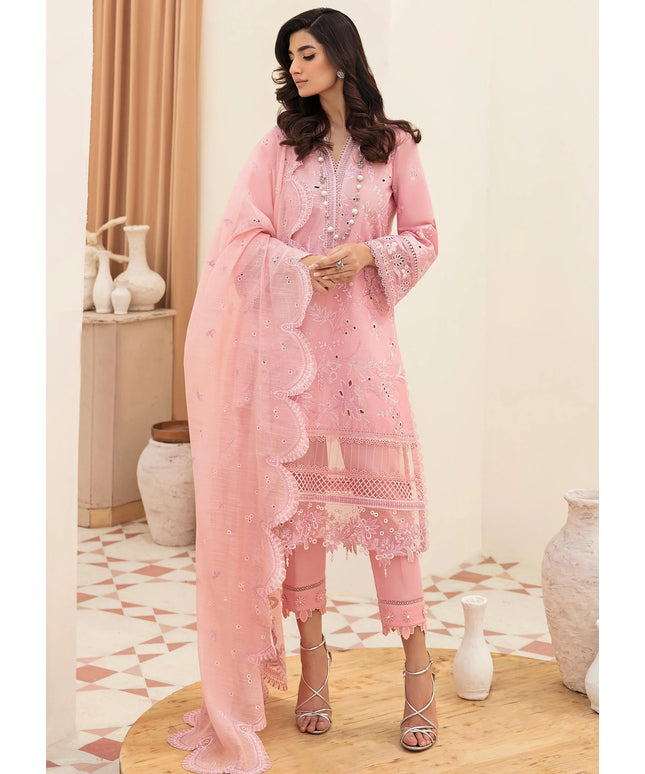 Peony | Lawn Embroidered Dress