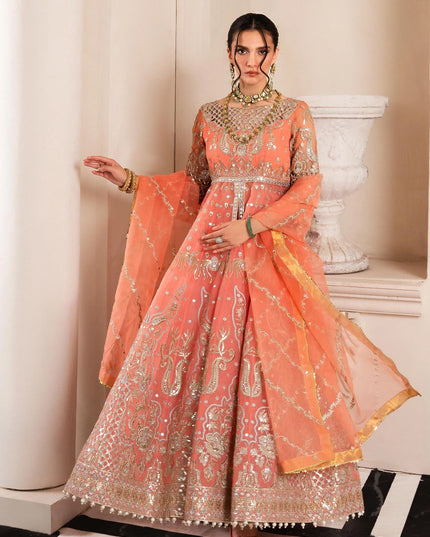 Mehr | Wedding Wear Embroidered Gown