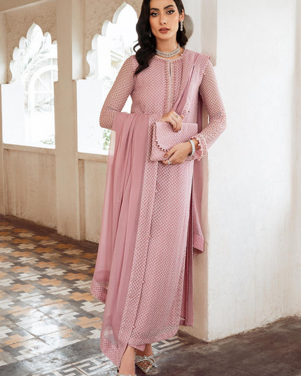 Mehr | Embellished Chiffon Chikenkari