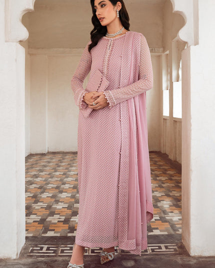 Mehr | Embellished Chiffon Chikenkari