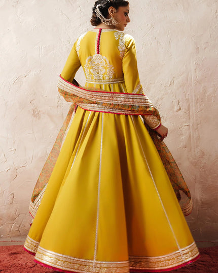 Hussain Rehar | Zard Bahaar | Pishwas Embroidered Lawn