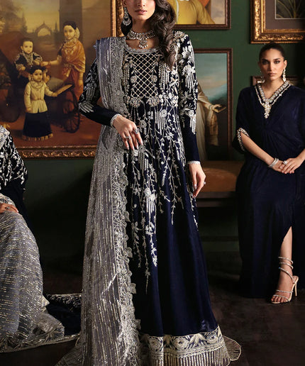 Mushq | Festive Velvet Embellished Maxi Dress