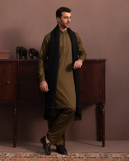 2 Piece | Olive Green Luxury Egyptian Cotton Set