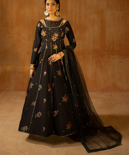 Tara | Festive Wear Silk Pishwas Dress