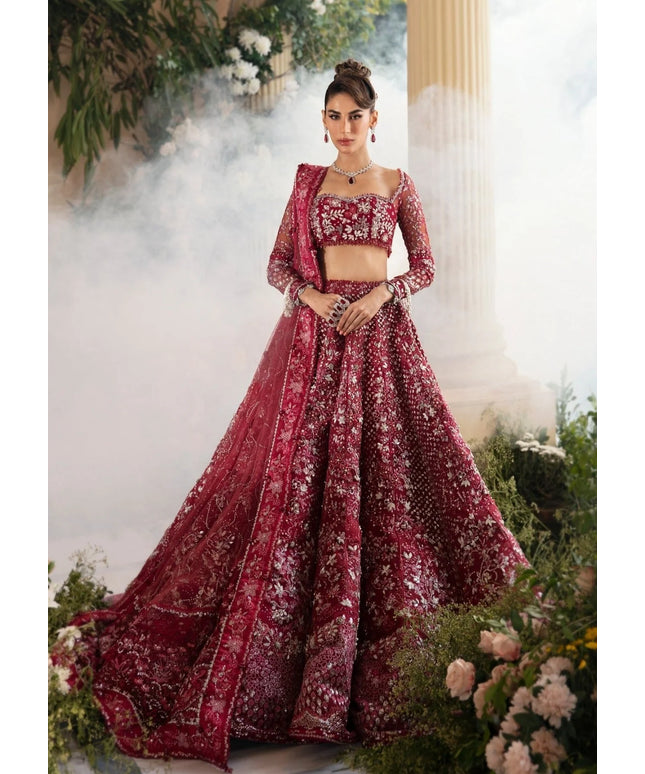 Joie De Vivre | Wedding Wear Embellished Lehenga Choli