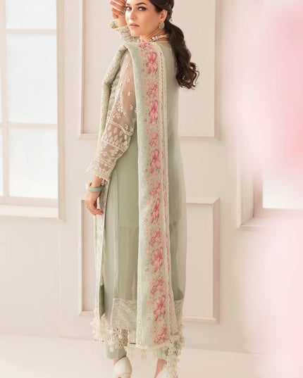 BAROQUE | Festive Wear Embroidered Chiffon Gown