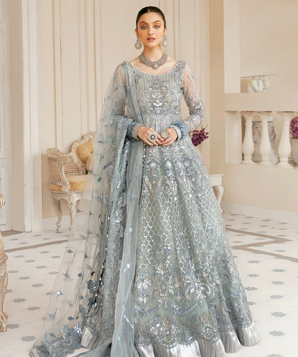 Bali | Embroidered Raw Silk Lehenga