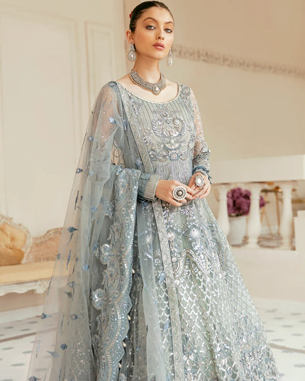 Bali | Embroidered Raw Silk Lehenga