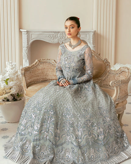 Bali | Embroidered Raw Silk Lehenga