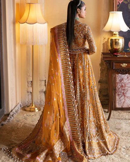 Kamila | Wedding Wear Net Embroidered Lehenga