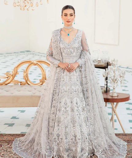 Fay | Embroidered Hand Embellished Wedding Gown