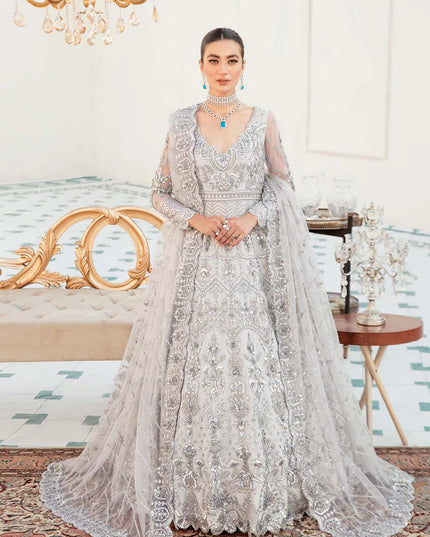 Fay | Embroidered Hand Embellished Wedding Gown