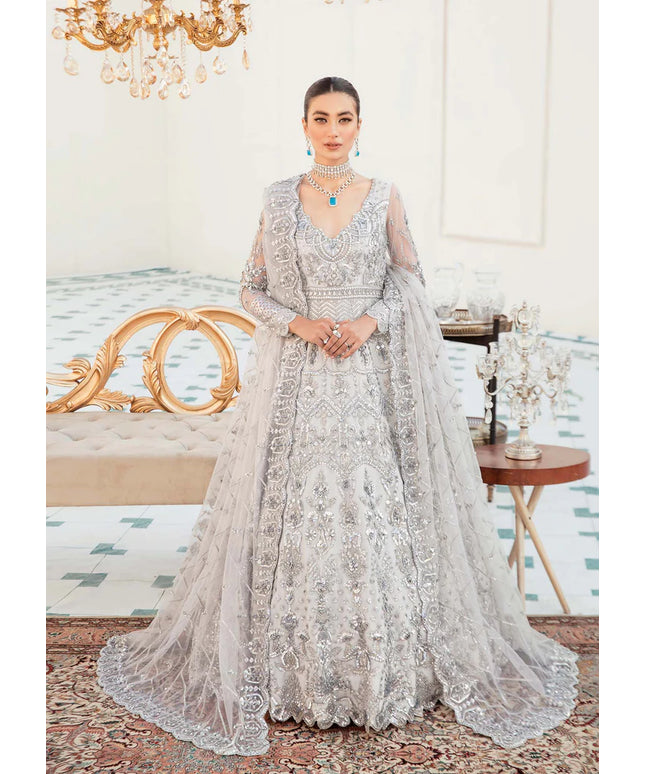Fay | Embroidered Hand Embellished Wedding Gown
