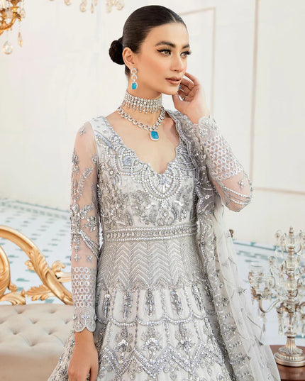 Fay | Embroidered Hand Embellished Wedding Gown