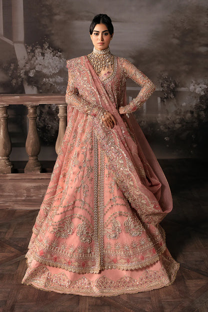 Lavina | Pink Hand Embellished Lehenga