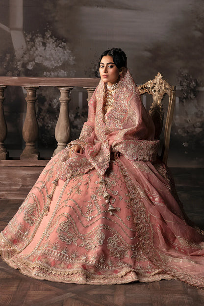 Lavina | Pink Hand Embellished Lehenga