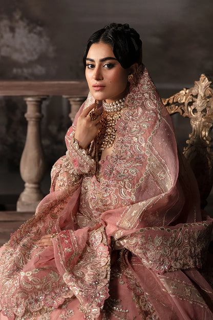 Lavina | Pink Hand Embellished Lehenga