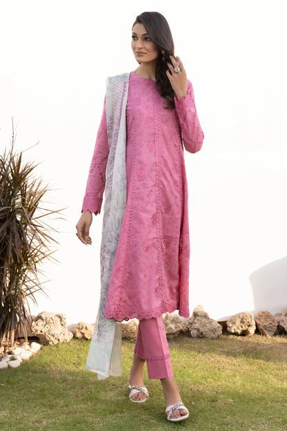 Soft Stone | Embroidered Lawn