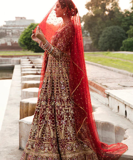 Mahjabeen | Festive Wear Net Embellished