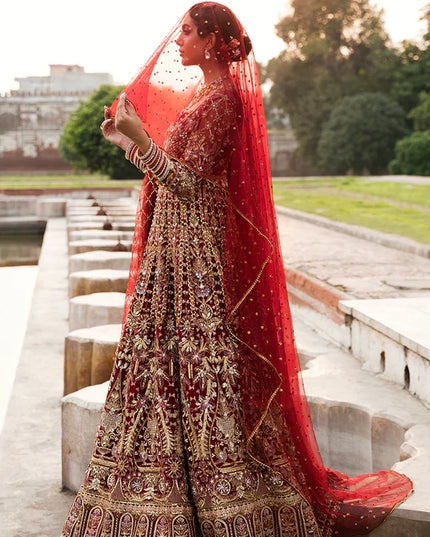 Mahjabeen | Festive Wear Net Embellished
