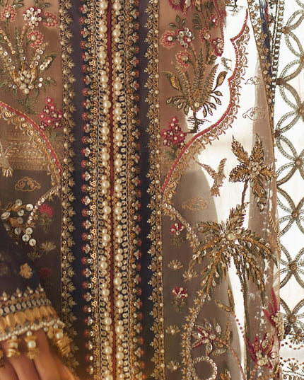 ÉLAN - Laleh | Organza Embellished & Embroidered