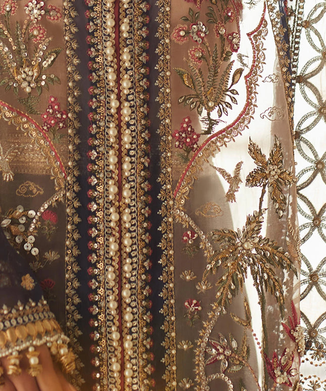 ÉLAN - Laleh | Organza Embellished & Embroidered