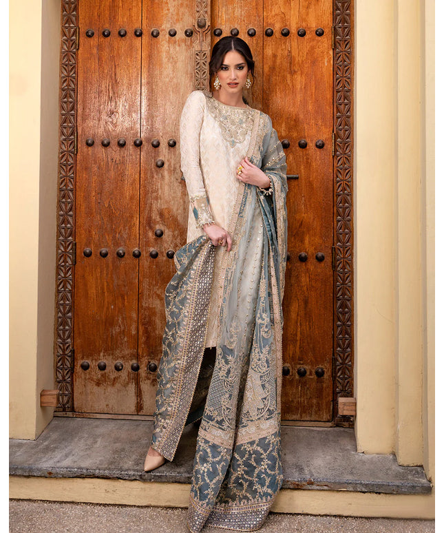 Faiza Saqlain | Embellished Karandi Festive Wear