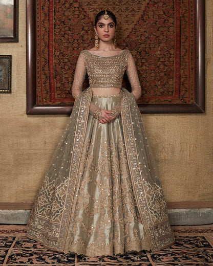Faiza Saqlain | Wedding Wear Embellished Lehenga Choli
