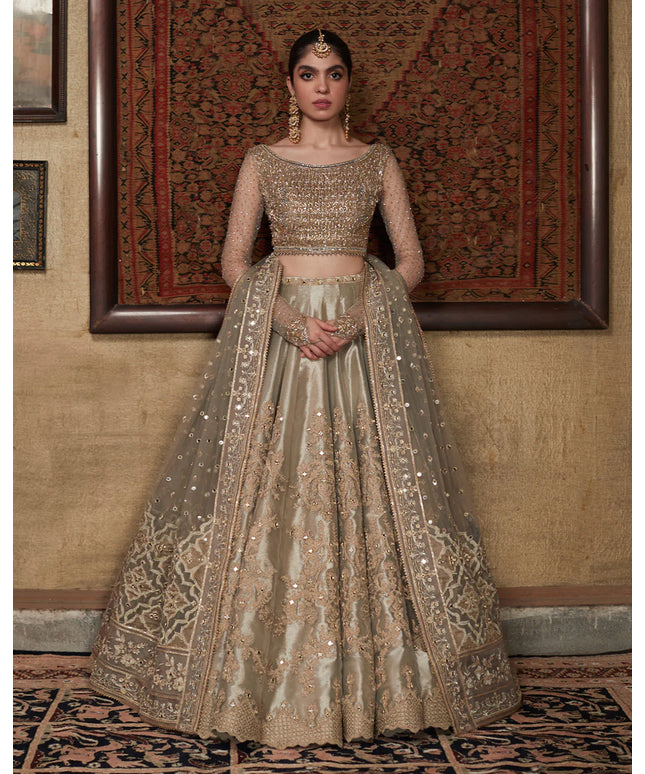 Faiza Saqlain | Wedding Wear Embellished Lehenga Choli