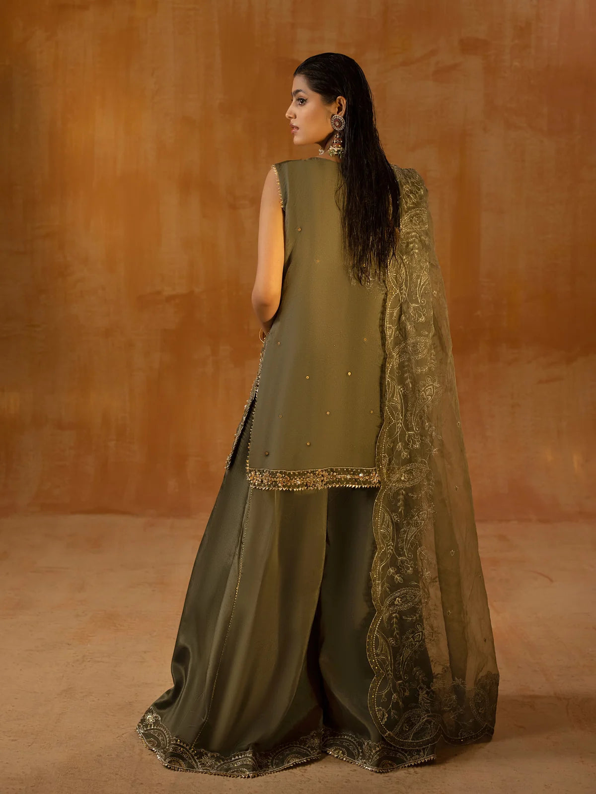 Allure | Wedding Wear Silk Embellished Sharara